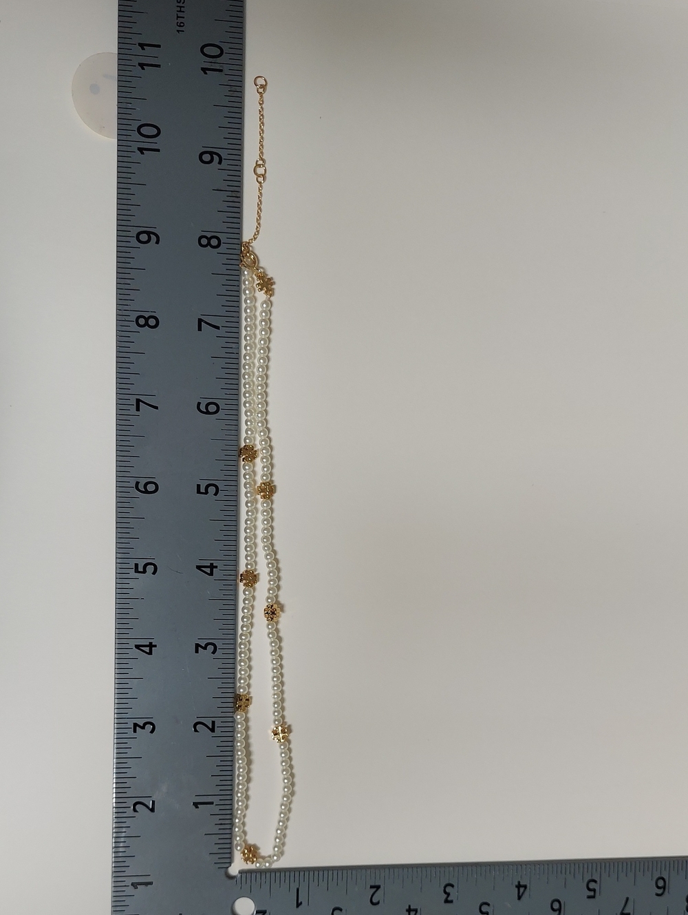 Tory Bruch MOONDANCE PEARL NECKLACE - Picture 8 of 9
